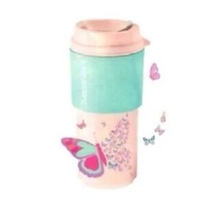Tupperware  Butterfly  Cup Easy Go 160z